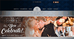 Desktop Screenshot of bluewolfevent.com