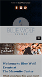 Mobile Screenshot of bluewolfevent.com